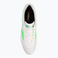 Vyriški futbolo bateliai Mizuno Morelia II Elite Md white/neon green/galaxy silver 5