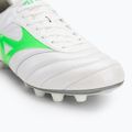 Vyriški futbolo bateliai Mizuno Morelia II Elite Md white/neon green/galaxy silver 7