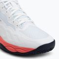 Vyriški teniso bateliai Mizuno Wave Enforce Court AC white/baritone blue/calypso coral 7