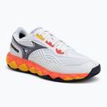 Teniso bateliai Mizuno Wave Enforce Tour 6 AC white/fiery coral 2/citrus
