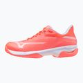 Moteriški teniso batai Mizuno Wave Exceed Court CC W calypso coral/white/barely pink 8