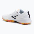 Badmintono batai Mizuno Wave Claw 3 white/citrus/calypso coral 3