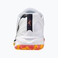 Badmintono batai Mizuno Wave Claw 3 white/citrus/calypso coral 10