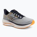 Vyriški bėgimo batai Mizuno Wave Rider 29 harbor mist/baritone blue/tang orange