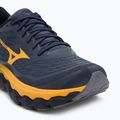 Vyriški bėgimo batai Mizuno Wave Horizon 8 blue granite/citrus/baritone blue 7
