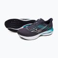 Vyriški bėgimo batai Mizuno Wave Inspire 21 odyssey gray/white/capri breez 14