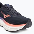 Moteriški bėgimo batai Mizuno Wave Sky 9 odyssey gray/striking coral/iris bloom 7
