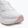 Moteriški bėgimo batai Mizuno Wave Sky 9 white/silver/orchid petal 7