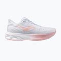 Moteriški bėgimo bateliai Mizuno Wave Skyrise 6 nantucket breeze/striking coral/bleach mauve