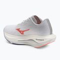 Moteriški bėgimo bateliai Mizuno Wave Rebellion Flash 3 white/striking coral/iris bloom 3