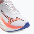 Moteriški bėgimo bateliai Mizuno Wave Rebellion Flash 3 white/striking coral/iris bloom 7