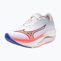 Moteriški bėgimo bateliai Mizuno Wave Rebellion Flash 3 white/striking coral/iris bloom 8