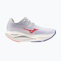 Moteriški bėgimo bateliai Mizuno Wave Rebellion Flash 3 white/striking coral/iris bloom 10