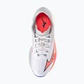 Moteriški bėgimo bateliai Mizuno Wave Rebellion Flash 3 white/striking coral/iris bloom 14