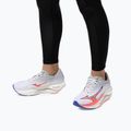 Moteriški bėgimo bateliai Mizuno Wave Rebellion Flash 3 white/striking coral/iris bloom 17