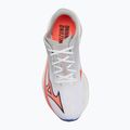 Moteriški bėgimo batai Mizuno Wave Rebellion Flash 3 white/striking coral/iris bloom 5
