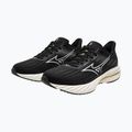 Moteriški bėgimo batai Mizuno Wave Inspire 21 black/white/vibrant yellow 8