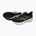 Moteriški bėgimo batai Mizuno Wave Inspire 21 black/white/vibrant yellow 9