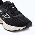 Moteriški bėgimo batai Mizuno Wave Inspire 21 black/white/vibrant yellow 7