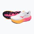 Bėgimo batai Mizuno Wave Sky 9 white/tang orange/pink tetra 9