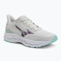 Moteriški bėgimo bateliai Mizuno Wave Serene 2 snow white/dark purple/ice green