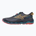 Vyriški bėgimo batai Mizuno Wave Mujin 11 odyssey gray/citrus/fiery coral 2 8
