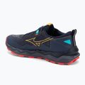 Vyriški bėgimo batai Mizuno Wave Daichi 9 baritone blue/citrus/fiery coral 2 3