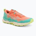 Moteriški bėgimo batai Mizuno Wave Daichi 9 fresh salmon/white/sharp green