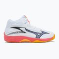 Tinklinio batai Mizuno Thunder Blade Z Mid white/fiery coral 2/citrus 2