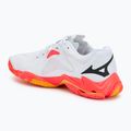 Tinklinio batai Mizuno Wave Lightning Z8 white/fiery coral 2/citrus 3