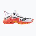 Tinklinio batai Mizuno Wave Lightning Neo 3 white/fiery coral 2/citrus 8