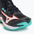 Tinklinio batai Mizuno Wave Lightning Z8 Mid black/tangelo/ice green 7