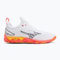 Tinklinio batai Mizuno Wave Luminous 3 white/fiery coral 2/citrus 2