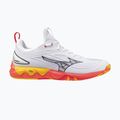 Tinklinio batai Mizuno Wave Luminous 3 white/fiery coral 2/citrus