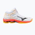 Tinklinio batai Mizuno Wave Voltage 2 Mid white/fiery coral 2/citrus