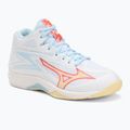 Moteriški tinklinio batai Mizuno Thunder Blade Z Mid white/calypso coral/pale banan