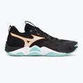 Tinklinio bateliai Mizuno Wave Momentum Elite black/tangelo/ice green 2