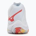 Moteriški tinklinio batai Mizuno Wave Lightning Z8 Mid white/calypso coral/pale banan 6