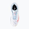 Moteriški tinklinio batai Mizuno Wave Voltage 2 white/calypso coral/pale banan 5
