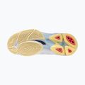 Moteriški tinklinio batai Mizuno Wave Voltage 2 Mid white/calypso coral/pale banan 4