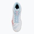 Moteriški tinklinio batai Mizuno Wave Voltage 2 Mid white/calypso coral/pale banan 5