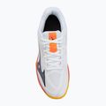 Vaikiški tinklinio batai Mizuno Lightning Star Z7 balti/ugningas koralas 2/citrina 5
