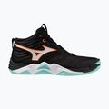 Tinklinio batai Mizuno Wave Momentum Elite Mid black/tangelo/ice green 8