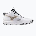 Tinklinio bateliai Mizuno Wave Momentum Elite Mid white/black/gold 9