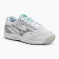Vaikiški tinklinio batai Mizuno Cyclone Speed 5 white/black/frozen emerald