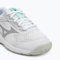 Vaikiški tinklinio batai Mizuno Cyclone Speed 5 white/black/frozen emerald 7