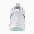 Moteriški tinklinio batai  Mizuno Wave Momentum Elite Mid white/blue tint 3