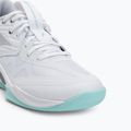 Moteriški tinklinio batai Mizuno Wave Momentum Pro white/blue tint 7