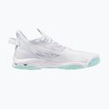 Moteriški batai rankiniam Mizuno Wave Mirage 5 white/blue tint 2