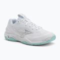 Moteriški batai rankiniam Mizuno Wave Stealth 6 white/blue tint
